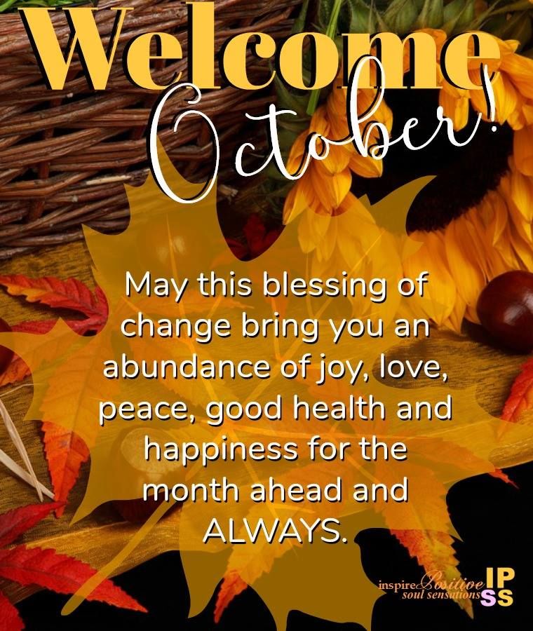 Welcome October