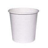 4oz Single Wall Compostable Coffee Cup (White) 50s