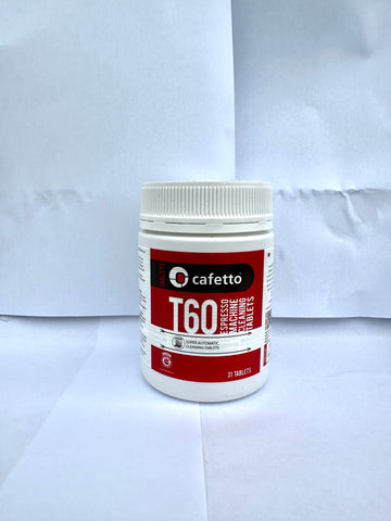 Cafetto T60 Espresso Machine Cleaning Tablets 31x6g
