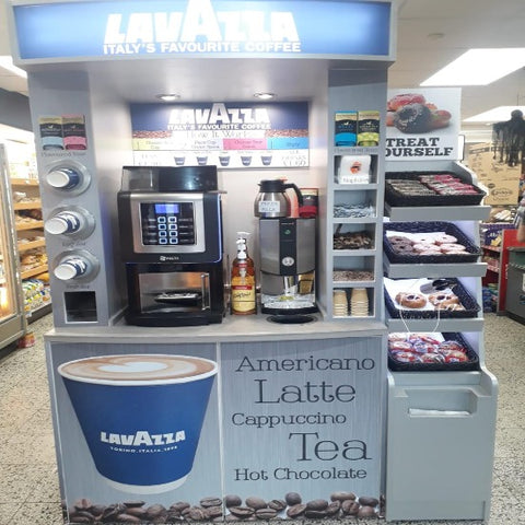 Lavazza Coffee To Go Dock and Treat Stand