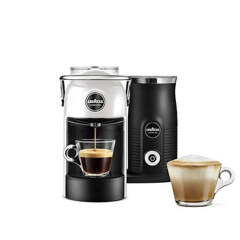 One Lavazza Jolie & Milk White Coffee Machine