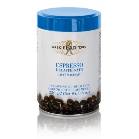 Miscela D'Oro Decaff Ground 250g Tin