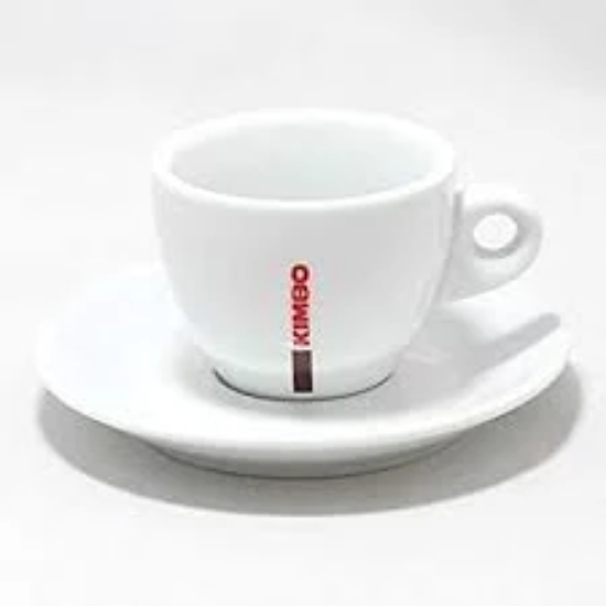 6 x RED 12oz Cup & Saucer