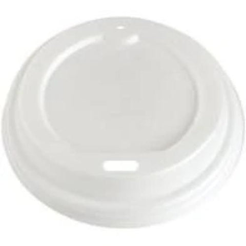8oz Disposable White Lids 100s
