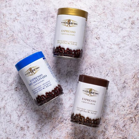 Miscela D'Oro Espresso Cafe Macinato Ground Coffee 6x250g Tin