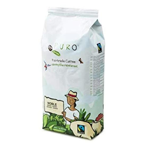 Puro Fairtrade Fuerte Dark Roast Bean 9x1kg