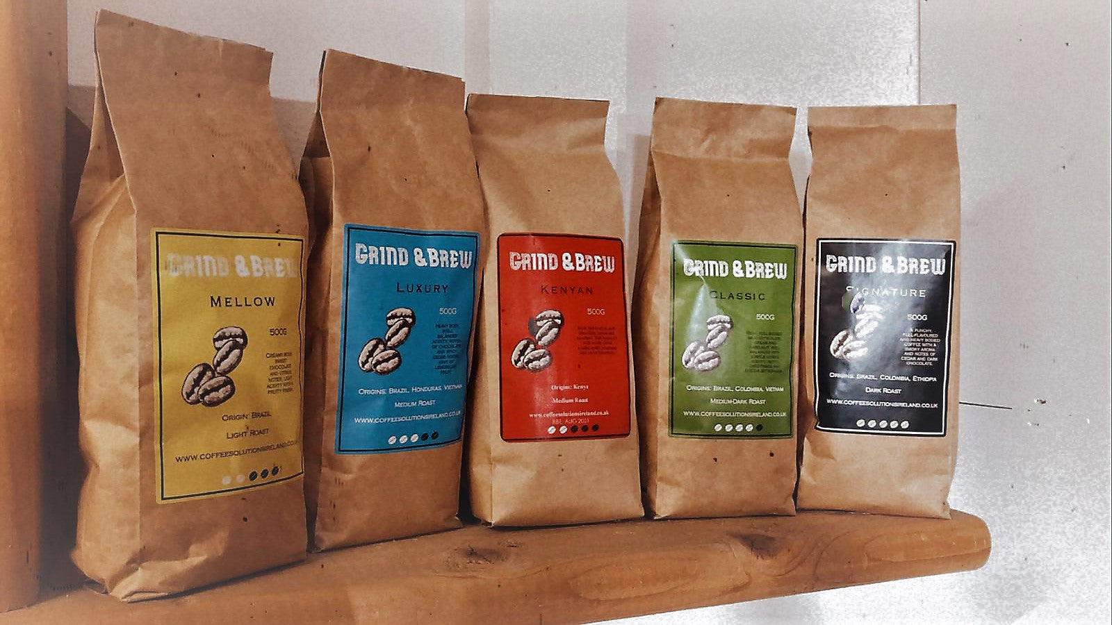 NEW Grind & Brew Range