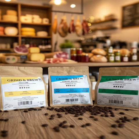 Grind & Brew Mellow Blend Whole Bean 220g