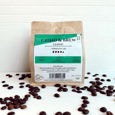 Coffee Solutions Grind & Brew Luxury Local Roasted Coffee
