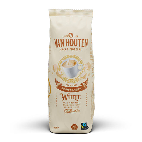 Van Houten Ground White Chocolate