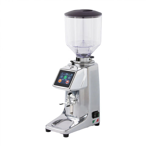 Quamar M80-Touch plus Electronic Italian Quality Grinder (Polished Chrome)