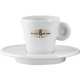 Miscela D'Oro 6 X  3oz Espresso Cup & Saucer