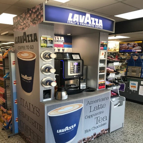 Lavazza Coffee To Go Dock and Treat Stand