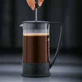*OFFER* Bodum Brazil French Press Coffee Maker with 4 Bags of our Grind & Brew Coffee