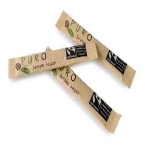 Puro Fairtrade Brown Sugar Sticks
