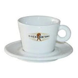 Miscela D'Oro 6 x 10oz Cappuccino Cup & Saucer