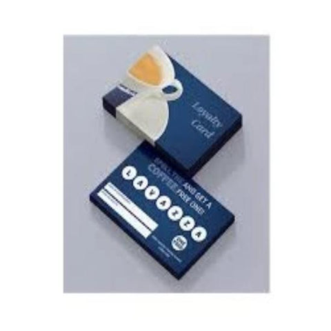 Lavazza Loyalty Cards and Stamper