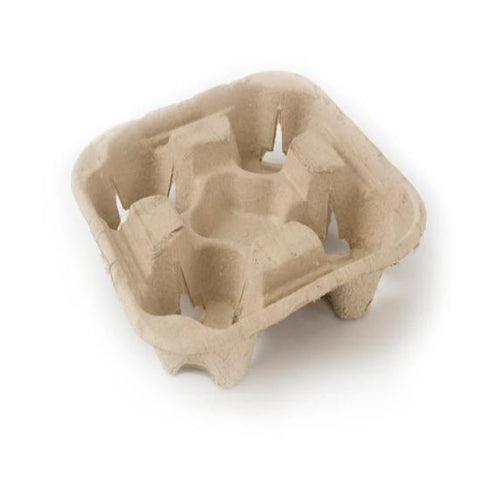 Box of 180 4 Cup Disposable Carrier Tray