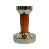 Stainless Steel Heavy Coffee Tamper with Wooden Handle 57mm