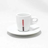 Kimbo Branded 6 Espresso Cups & Saucers