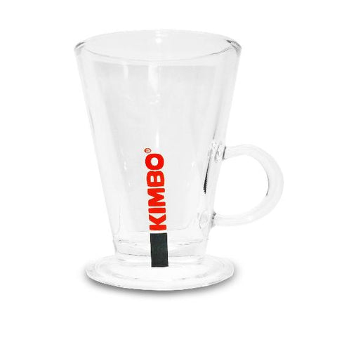 Kimbo 6 Latte Glasses
