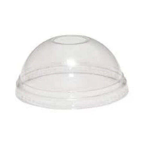 Box of 1000 16oz Clear Dome Smoothie Lids